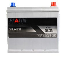 Автомобильный аккумулятор PLATIN Silver Asia SMF 6СТ-68Ah АзЕ 640A 5652070