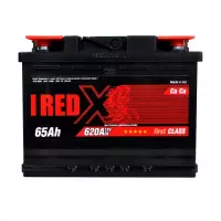 Автомобільний акумулятор RED X 6СТ-65Ah Аз 620A 565 81rx