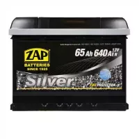 Автомобільний акумулятор ZAP Silver 6СТ-65Ah Аз 640A 565 85z