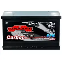 Автомобільний акумулятор SZNAJDER Carbon Start Stop EFB 6СТ-75Ah АзЕ 720A 575 08