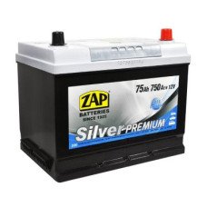 Автомобильный аккумулятор ZAP Silver Premium Asia 6СТ-75Ah АзЕ 750A 575 50z