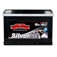Автомобільний акумулятор SZNAJDER Silver 6СТ-80Ah АзЕ 700A 580 83
