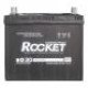 Автомобільний акумулятор ROCKET Japan 6СТ-45Ah Аз 430A (CCA) з перехідником під клему STD SMF 55B24R