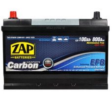 Автомобільний акумулятор ZAP Carbon Start Stop EFB Asia 6СТ-100Аh Аз 800А 600 47z