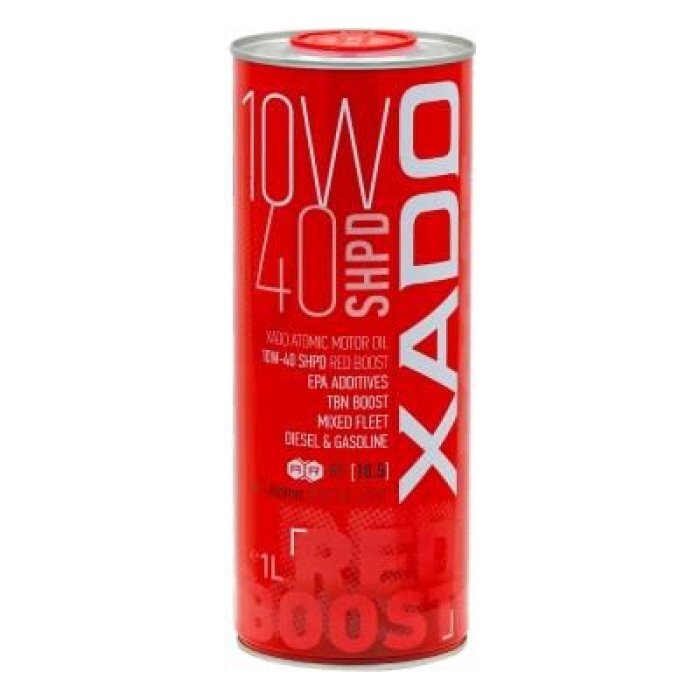 Автомобильное моторное масло XADO Atomic Oil 10W-40 CI-4 1л
