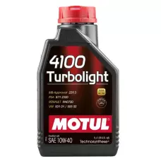 Автомобільна моторна олива MOTUL 4100 Turbolight 10W-40 1л 108644