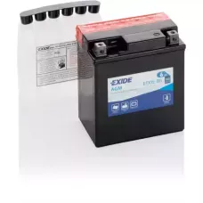 Мото акумулятор EXIDE AGM 6СТ-6Ah АзЕ 12В 100А (EN) ETX7L-BS