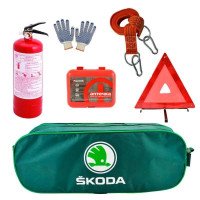 Набор автомобилиста Skoda легковой зеленый 01-056-Л