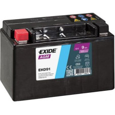 Мото акумулятор EXIDE Start-Stop Auxiliary 6СТ-9Ah Аз 12В 120А (EN) EK091