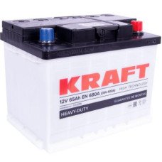 Автомобильный аккумулятор KRAFT 6СТ-65Ah АзЕ 680A (EN)