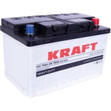 Автомобільний акумулятор KRAFT 6СТ-75Ah АзЕ 750A (EN)