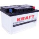 Автомобильный аккумулятор KRAFT 6СТ-75Ah АзЕ 750A (EN)