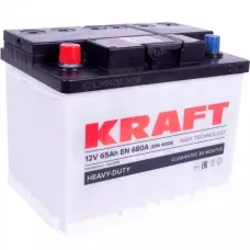 Автомобільний акумулятор KRAFT 6СТ-65Ah Аз 680A (EN)