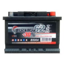 Автомобильный аккумулятор BlackMax 6СТ-62Ah АзЕ 580A (EN) B5004