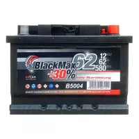 Автомобільний акумулятор BlackMax 6СТ-62Ah АзЕ 580A (EN) B5004