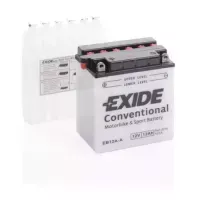 Мото акумулятор EXIDE CONVENTIONAL 6СТ-12Ah Аз 12В 165А (EN) EB12A-A