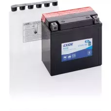 Мото акумулятор EXIDE AGM 6СТ-9Ah Аз 12В 120А (EN) ETX9C-BS