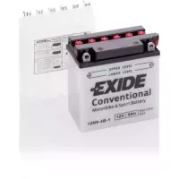 Мото акумулятор EXIDE CONVENTIONAL 6СТ-9Ah Аз 12В 85А (EN) 12N9-4B-1