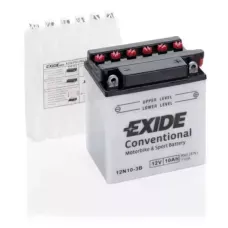 Мото акумулятор EXIDE CONVENTIONAL 6СТ-9Ah АзЕ 12В 85А (EN) 12N9-3B