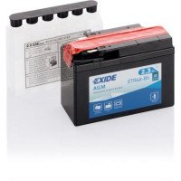 Мото аккумулятор EXIDE AGM 6СТ-2,3Ah Аз 12В 35А (EN) ETR4A-BS