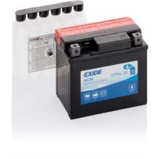 Мото акумулятор EXIDE AGM 6СТ-4Ah АзЕ 12В 70А (EN) ETX5L-BS