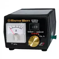Зарядний пристрій для АКБ Master Watt з регулятором та амперметром 12V 25Ah