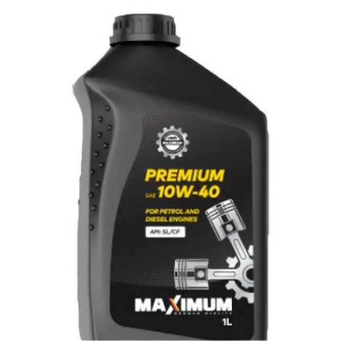 Автомобільна моторна олива Maximum Premium 10W-40 1л