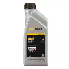 Автомобильное моторное масло Castrol GTX GROUPE RENAULT 5W-30 (RN720) 1л 000069771