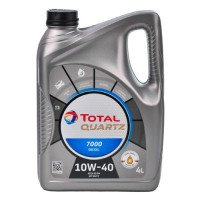 Автомобильное моторное масло TOTAL 10W-40 QUARTZ 7000 Diesel 4л