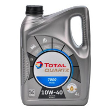 Автомобильное моторное масло TOTAL 10W-40 QUARTZ 7000 Diesel 4л