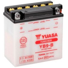 Мото акумулятор Yuasa YuMicron Battery 6СТ-9,5Ah Аз 115А (EN) сухозаряджений YB9-B