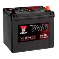 Автомобільний акумулятор YUASA SMF Japan 6СТ-60Ah АзЕ ASIA 500A (EN) YBX3005
