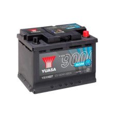 Автомобильний аккумулятор YUASA AGM Start Stop 6СТ-60Ah АзЕ 640A (EN) YBX9027