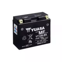Мото акумулятор Yuasa МОТО MF VRLA Battery 10,5Ah Аз 210А (EN) сухозаряджений YT12B-BS