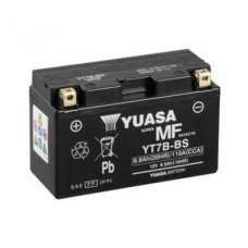 Мото аккумулятор Yuasa MF VRLA Battery AGM 6СТ-6,5Ah Аз 110А (EN) сухозаряженный YT7B-BS