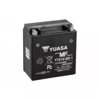 Мото акумулятор Yuasa MF VRLA Battery 6СТ-14,7Ah Аз 230А (EN) сухорядний YTX16-BS-1