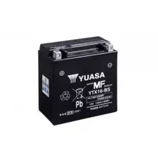 Мото аккумулятор Yuasa MF VRLA Battery 6СТ-14.7Ah Аз 230А (EN) сухозаряженный YTX16-BS