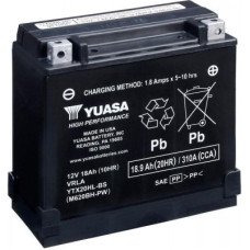 Мото акумулятор Yuasa High Performance MF VRLA Battery AGM 6СТ-18,9Ah АзЕ 310А (EN) сухозаряджений YTX20HL-BS