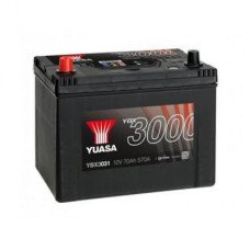 Автомобильный аккумулятор Yuasa SMF Battery Japan 6СТ-72Ah Аз 630 (EN) YBX3031