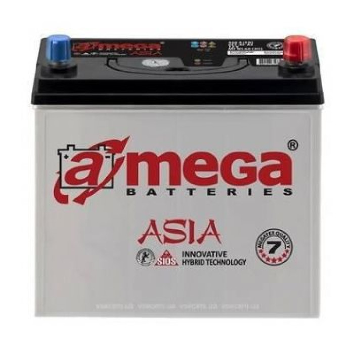 Автомобільний акумулятор A-Mega Premium 6СТ-60Ah АзЕ ASIA 540A (EN)