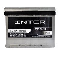 Автомобильный аккумулятор INTER Premium 6СТ-65Ah АзЕ 640A (EN)