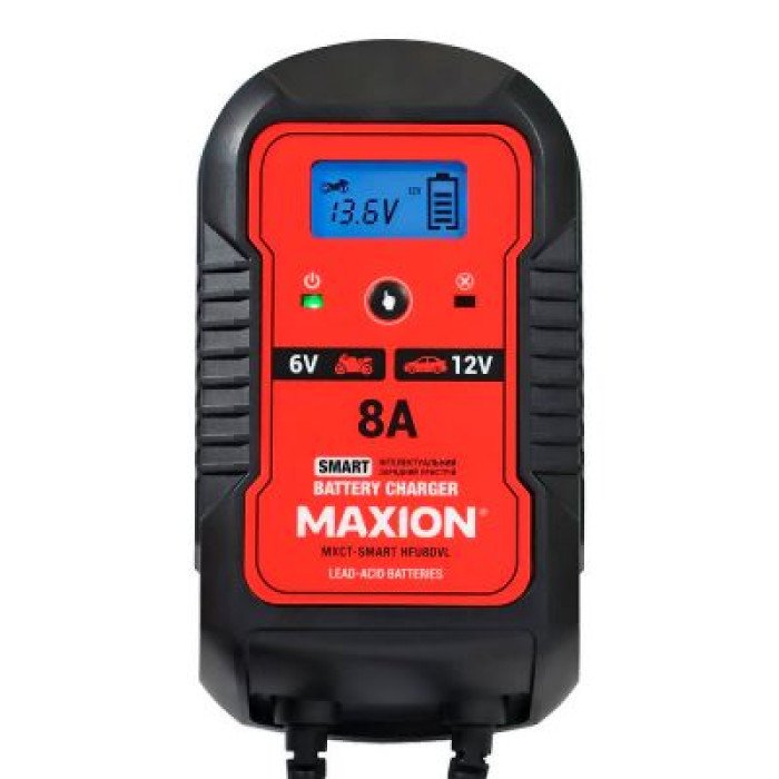 Зарядний пристрій для АКБ MAXION MXCT SMART HFU8DVL 6/12V 4/8A