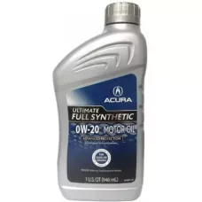Автомобильное моторное масло ACURA Ultimate Full Synthetic 0W-20 1л 087989141