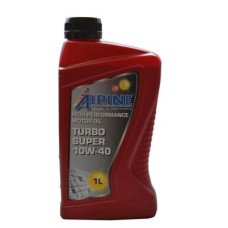 Автомобільна моторна олива Alpine Turbo Super 10W-40 1л