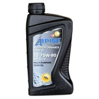 Масло трансмиссионное Alpine Gear Oil 75W-90 TS GL-5 1л