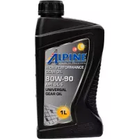 Масло трансмиссионное Alpine Gear Oil 85W-90 LS GL-5 1л