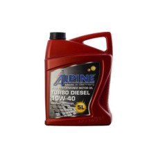 Автомобильное моторное масло Alpine 10W-40 Turbo Diesel 5л