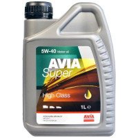 Автомобильное моторное масло AVIA SUPER 5W40 1л avia0027