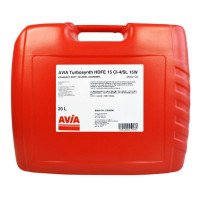 Автомобильное моторное масло AVIA TURBOSYNTH HDFE 15 15W40 20л avia0065