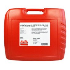 Автомобильное моторное масло AVIA TURBOSYNTH HDFE 15 15W40 20л avia0065